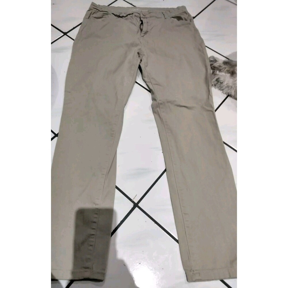 Y&F Stretch Khaki Juniors Pants 17/18 Beige
